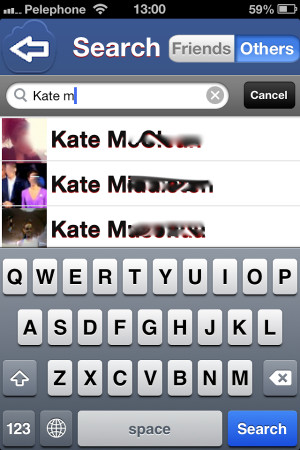 FB Stalker - screenshot