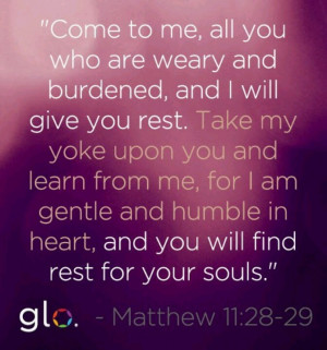 ... and blessed quiet. This is one of my favorite Bible verses