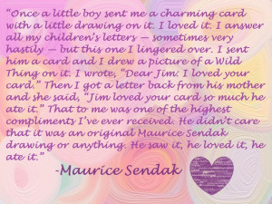 Maurice Sendak Quote