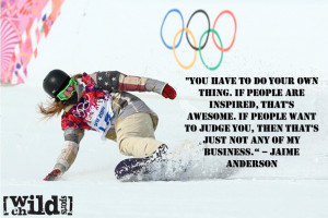 Extreme Sports Quote of the Week – Jamie Anderson