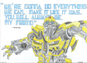 Bumblebee Dark of the Moon Quote by Bumble217