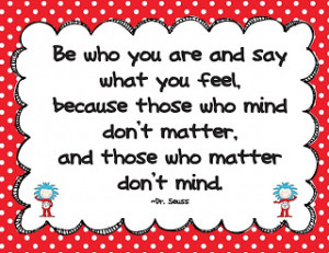 Dr Seuss Quotes Be Who You Are Dr seuss picture quotes funny