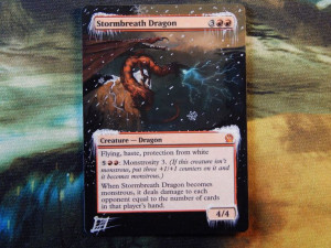 Stormbreath Dragon Altered Art Theros Rare