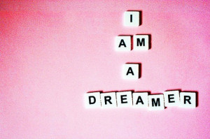 dreamer,pink,quotes,text,font,keayboard ...