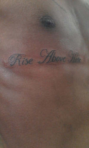 Rise above Hate Tattoo. Related Images
