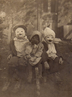 So...either Halloween was scary back in the olden days, too, or this ...