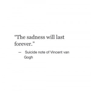 art, black and white, love, quote, sad, sadness, sweet, vincent van ...