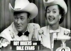 Mystery Guests' Roy Rogers & Dale Evans appear on What's My Line ...