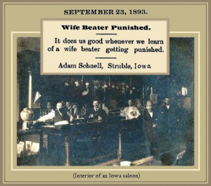 Adam Schnell - Domestic Violence Was Not Tolerated by Society in 19th ...