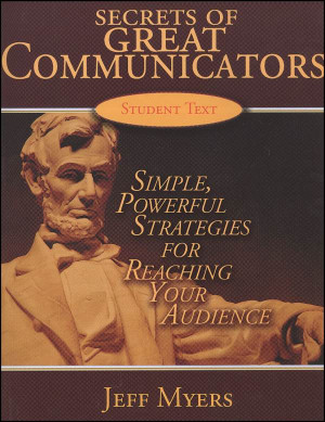 Secrets of Great Communicators Student Text Item #: 014433