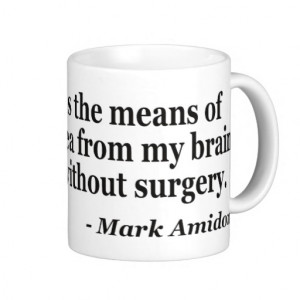 Language idea brain without surgery Quote Mug