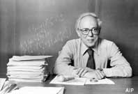 Abraham Pais, 1918-2000. Photo by Ingbert Gruttner, Rockefeller ...