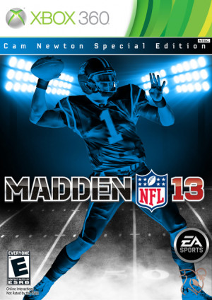 ... nfl 13 custom cover thread cam newton special edition full resolution