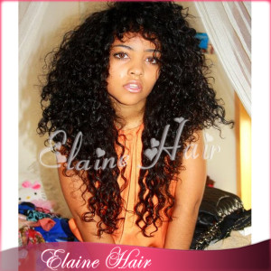 human hair wig brazilian virgin hair with baby hair african american