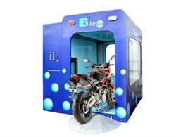 Automatic motorcycle and scooter wash - bike wash