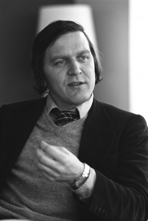 Der Juso Vorsitzende Gerhard Schr der im Jahre 1979 Foto J H