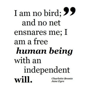 Jane Eyre One of my favorite books Quote, found on polyvore.com