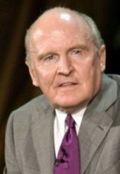 Jack Welch (ENTJ) CEO of General Electric and management guru More
