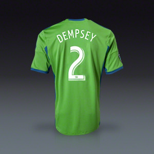 adidas Clint Dempsey Seattle Sounders FC Home Jersey 2013