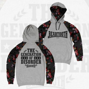 BEARTOOTH - DISORDER ATHLETIC HOODIE on The Hunt