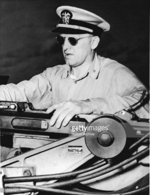 News Photo : American football pioneer George Halas appears in...