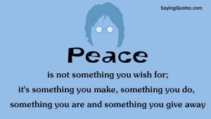 ... you do, something you are and something you give away – John Lennon