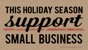 ... Small Businesses This Holiday Season (+ Free Banners For You
