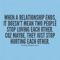 When a relationship ends quotes