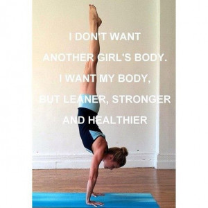 Wanting the perfect body