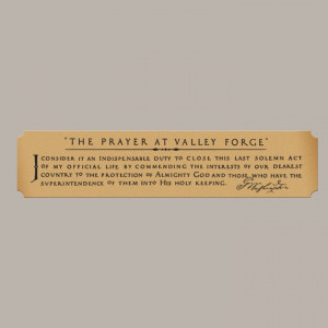 ... at Valley Forge-Deluxe Edition Textured Lithograph-25x35-GW Quote