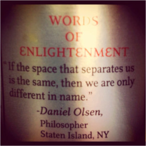 Words of enlightenment