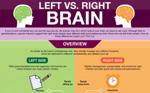 Left Brain Vs. Right Brain - The Eye Opening Insights