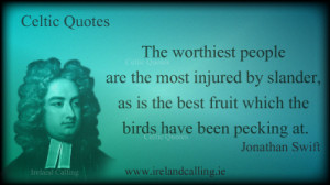 Illustration of Jonathan Swift quote: 