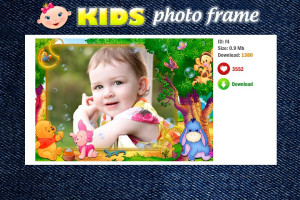 All kinds of frames for your children: cartoon, flowers, animals with ...