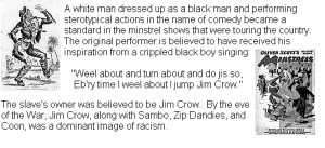 ... Jim Crow laws were oppressing, black churches. were being bombed and