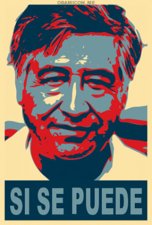 Cesar Chavez fought for equal working conditions for farmworkers in ...
