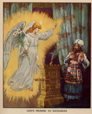 The Angel Gabriel Visits the Priest Zacharias