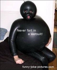 fart picture quotes | Funny Fart Wetsuit Picture | Funny Joke Pictures ...
