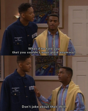 Fresh Prince of Bel Air Funny Quotes