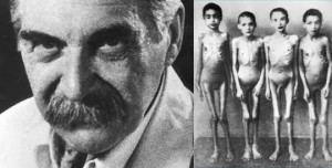 Joseph Mengele and some of his 