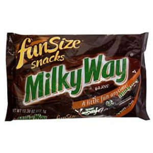 Milky Way -Candy Bar, Fun Size Snacks, 13.3 oz (377.1 g)