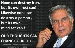 Life Wallpaper: None can destroy iron, but its own rust can