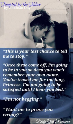 Tempted by the Soldier (Falling for You # 2) by Nicolette Day