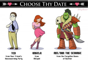 First Date RPG - Click on your crush to begin the quest