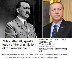That's not genocide, Mr. Erdogan. THIS is genocide.