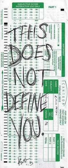 Anti- Standardized Testing! My Students Are Not a Number!