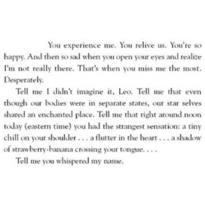Blue Pony, Love, Stargirl by Jerry Spinelli ♥ Quote