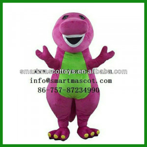 Barney The Dinosaur Costume For Adults Sm423 barney mascot costume