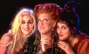 The witch sisters from the original Hocus Pocus