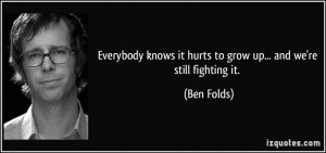 More Ben Folds Quotes